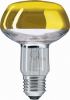 Reflectorlamp Geel R80 60w E27